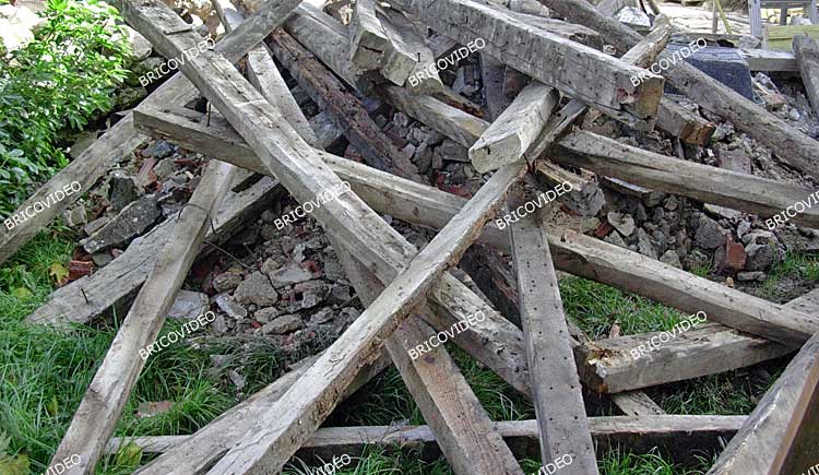 matériaux de récupération