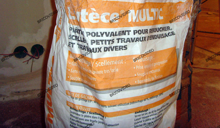  plâtre matériau de construction 